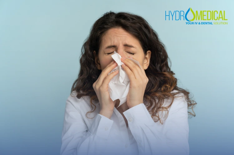 Treatment for allergies (allergic rhinitis) from a Bali doctor.