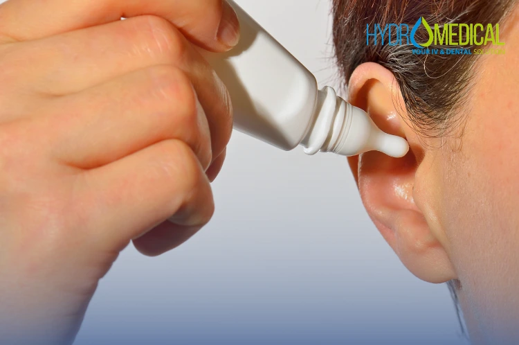 Professional ear wax removal (microsuction) at our Bali clinic.