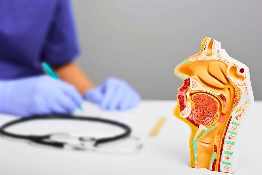 Advanced diagnostic equipment used for ENT treatment at Hydro Medical Bali.