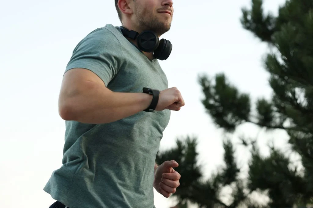 A man having a well-shaped body after the CM Slim treatment for stubborn belly fat