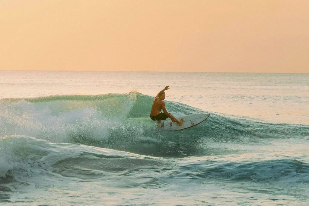 Surfing safety and preventing dental trauma in the Bali waves.