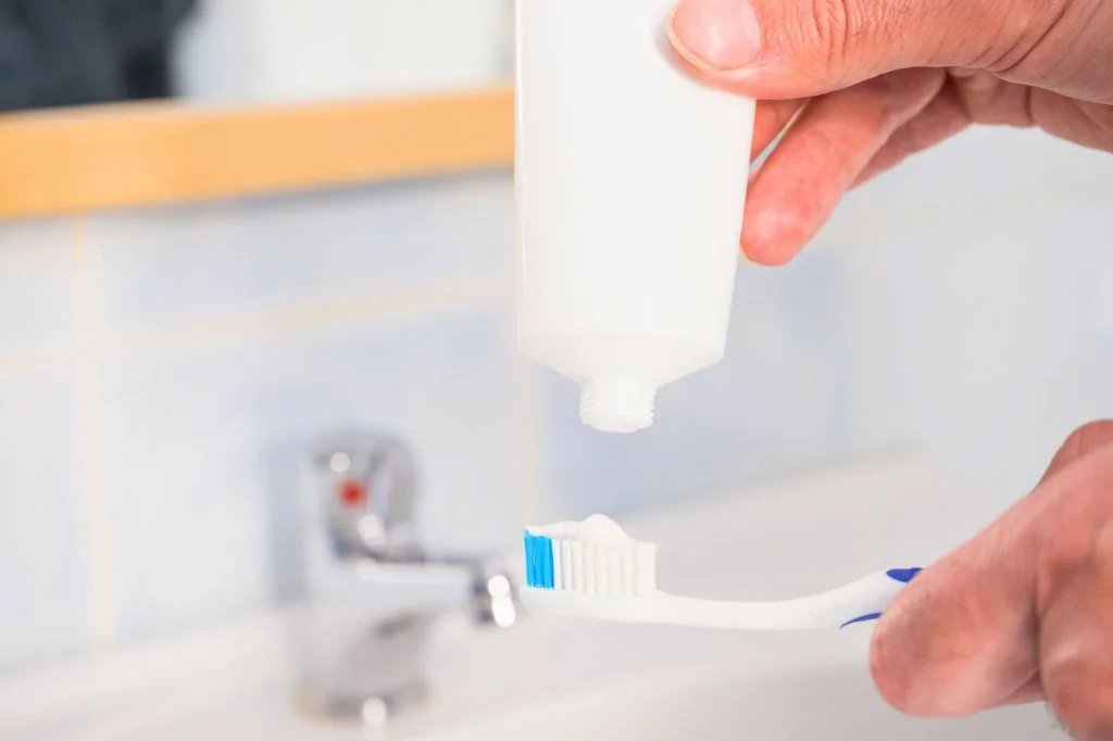 Essential oral care kit for digital nomads and tourists in Bali.