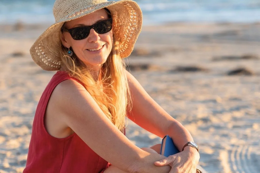 Traveler enjoying Bali after recovering from Bali Belly or stomach issues.