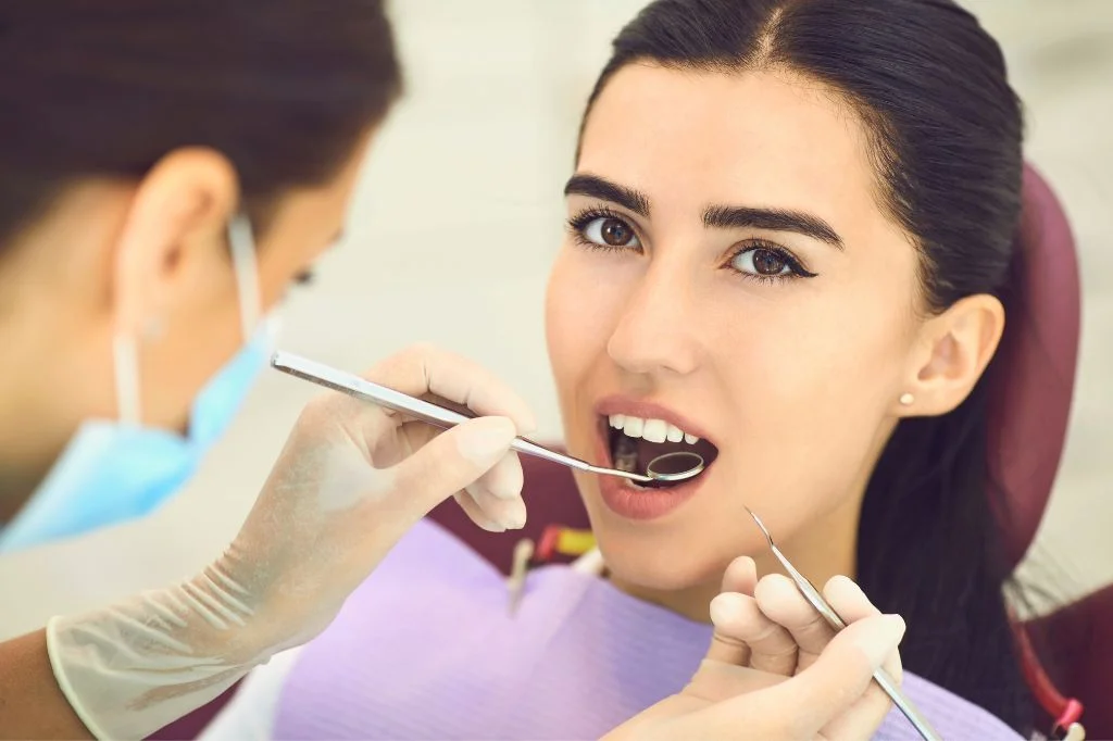 International dental safety standards at a professional clinic in Bali.