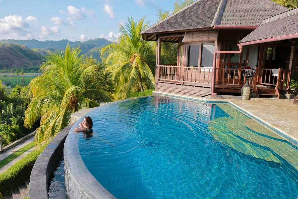 Efficient IV recovery at a private Bali villa.