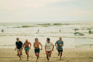 Keeping the whole group healthy with immunity boosters in Bali.