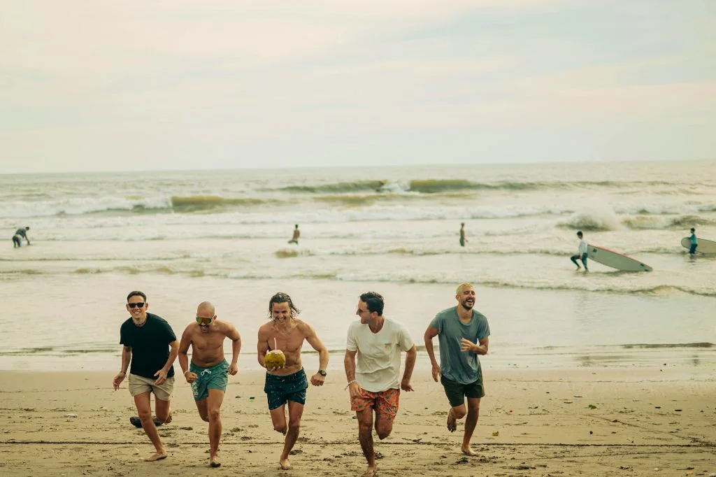 Keeping the whole group healthy with immunity boosters in Bali.