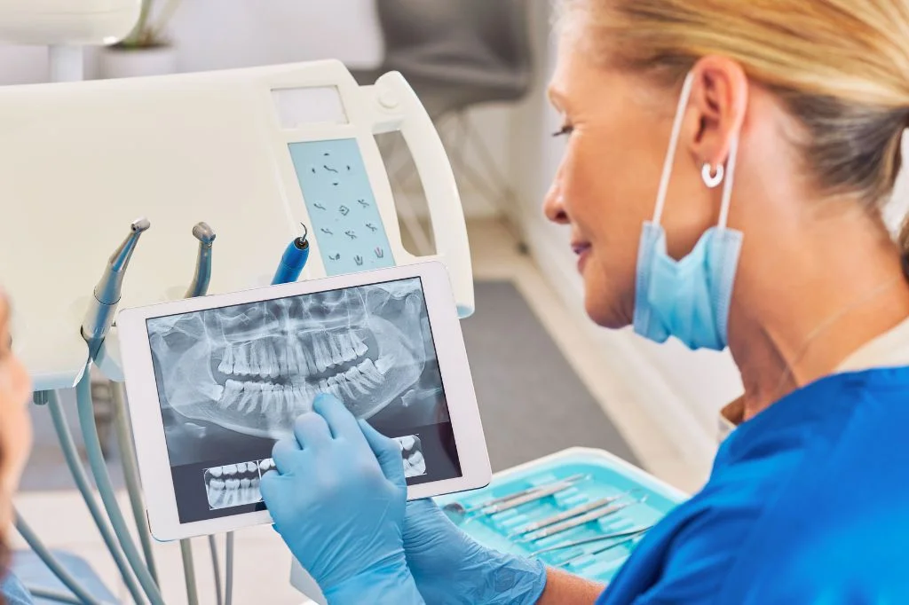 Advanced diagnostic tools for dental check-ups in Bali.