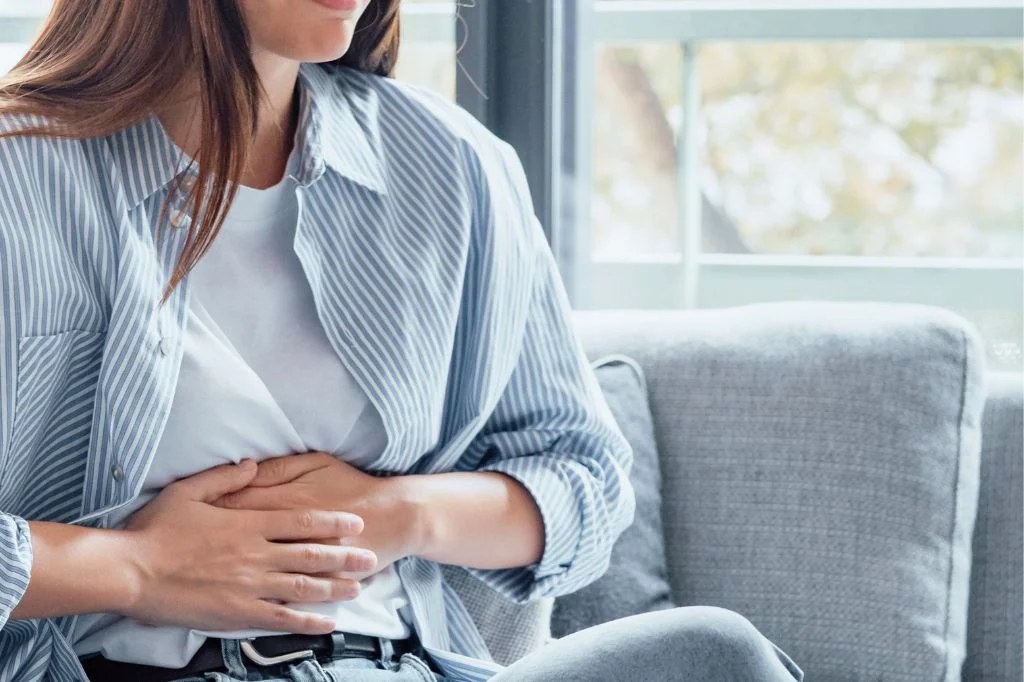 Managing severe period pain and menstrual cramps during a Bali holiday.