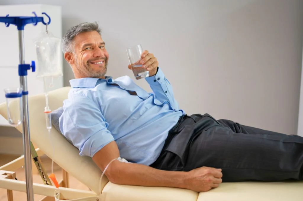 Professional Traveler IV Drip package for rapid jet lag recovery.
