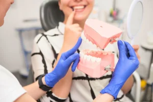 Discussing the health benefits of biocompatible dental materials at Hydro Medical.