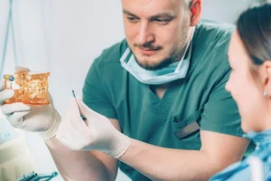 Professional dental consultation for tooth fillings in Bali.