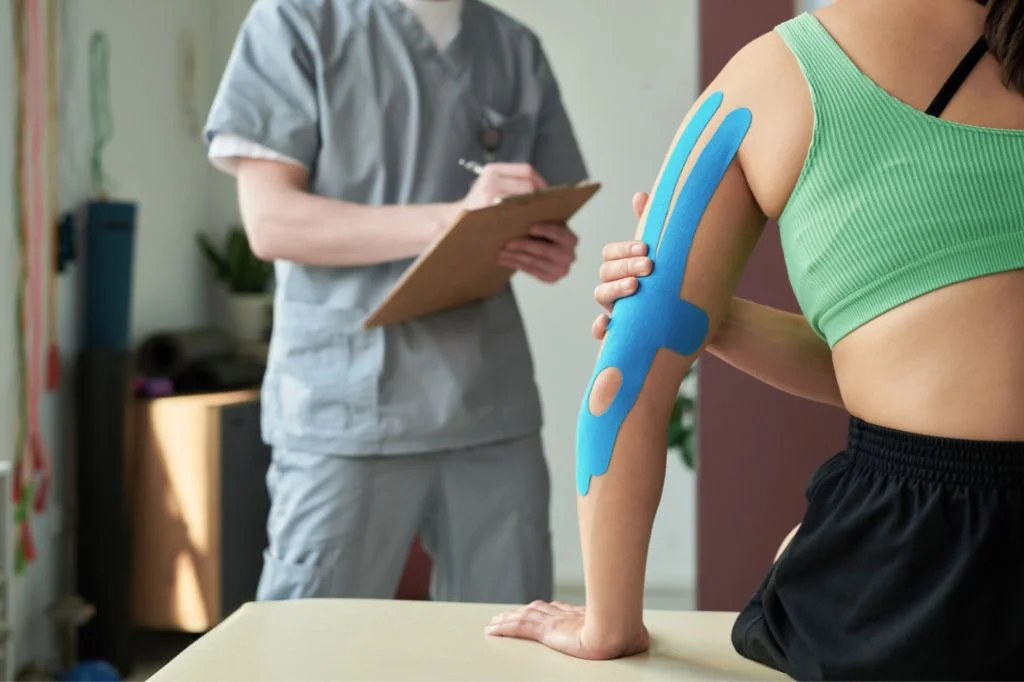 A high-performance sports physiotherapy session in Canggu at Hydro Medical Clinic.