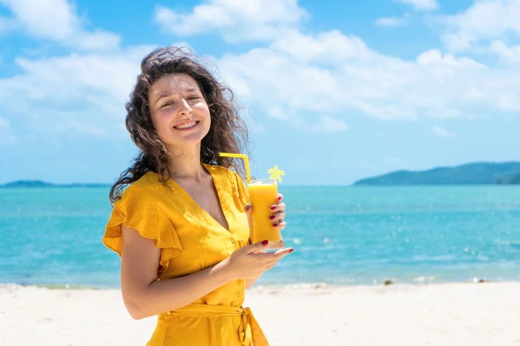 Post-botox and filler treatment enjoyable holiday in Bali 
